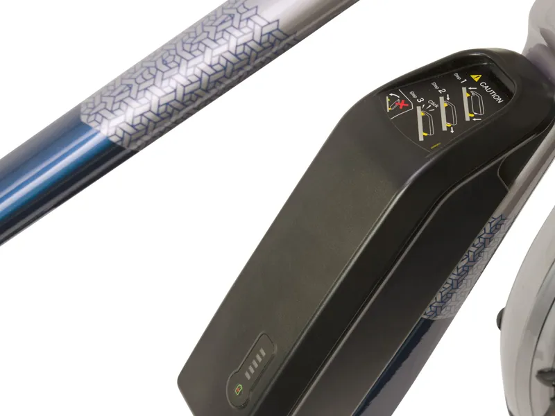 Raleigh Array Electric Hybrid Bike in Blue-4